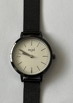 Regal mesh horloge met zwartkleurige band, Overige merken, Staal, Ophalen of Verzenden, Zo goed als nieuw