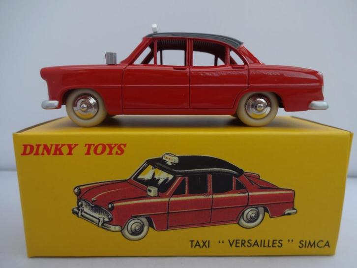 Simca Versailles rood TAXI nr: 24ZT van Dinky Toys 1/43, Hobby en Vrije tijd, Modelauto's | 1:43, Nieuw, Auto, Dinky Toys, Ophalen of Verzenden