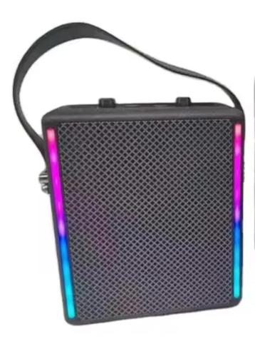 Robuuste portable bluetooth speaker lichteffect ala Marshall