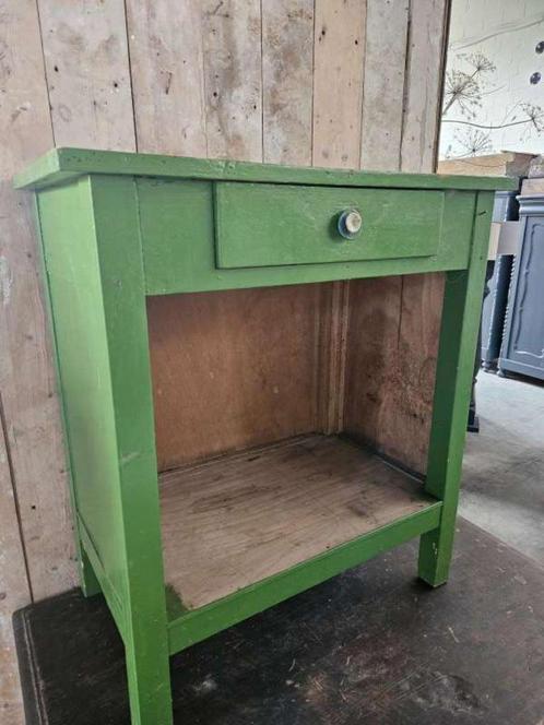 oud kastje ``WOONWINKEL RUSTIEK``, Antiek en Kunst, Curiosa en Brocante, Ophalen of Verzenden