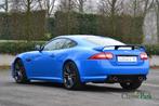 Jaguar XKR-S Coupe (bj 2011, automaat), Auto's, Jaguar, Achterwielaandrijving, 5000 cc, Blauw, Leder