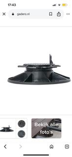 Vloerdragers kunststof (17 stuks)hoogte verstelbaar 3-6 cm, Tuin en Terras, Terrasdelen en Vlonders, Ophalen of Verzenden, Nieuw