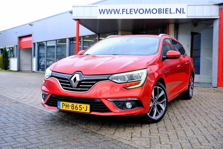 Renault Mégane Estate 1.2 TCe Bose Aut.Navi|Half Leder|Cam|, Auto's, Renault, Bedrijf, Te koop, Mégane, ABS, Achteruitrijcamera