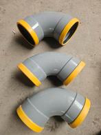 45 graden bochtstuk PVC 125- 87.5, Doe-het-zelf en Verbouw, Buizen en Afvoer, Ophalen of Verzenden, Pvc, Minder dan 2 meter, 80 mm of meer