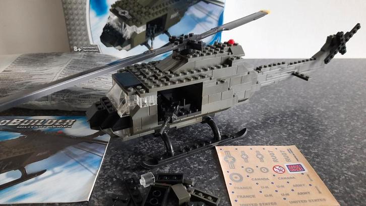 Megabloks ProBuilder 9786 Helikopter, Kinderen en Baby's, Speelgoed | Bouwstenen, Zo goed als nieuw, Megabloks, Ophalen of Verzenden