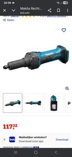 Makita 18 volt Rechte slijper stiftslijper, Doe-het-zelf en Verbouw, Gereedschap | Slijpmachines, Ophalen of Verzenden, Zo goed als nieuw