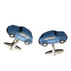 Leuke VW Kever zilverkleurige manchetknopen, Verzenden, Nieuw, Overige materialen