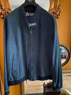 Herno suède/leren jas NIEUW maat 56 blauw, Kleding | Heren, Ophalen of Verzenden, Nieuw, Maat 56/58 (XL), Blauw