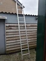 Rechte enkele ladder 11 traps, Doe-het-zelf en Verbouw, Ladders en Trappen, Ophalen, Gebruikt, Ladder, 2 tot 4 meter