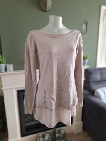 Fracomina schitterende beige trui IT XL NL M 40 gratis verz beschikbaar voor biedingen