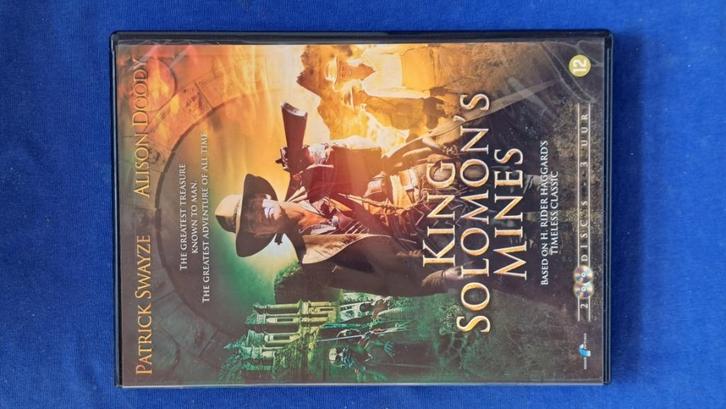 King Solomon's Mines "Patrick Swayze", Cd's en Dvd's, Dvd's | Kinderen en Jeugd, Zo goed als nieuw, Film, Avontuur, Ophalen of Verzenden
