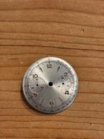 Vintage chronograaf wijzerplaat dial watch horloge, Ophalen of Verzenden, Zwart, Android
