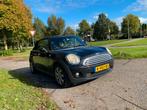 Mini Cabrio 1.6 120pk 2009 Zwart, Auto's, Mini, Beige, 4 cilinders, Cabriolet, 4 stoelen