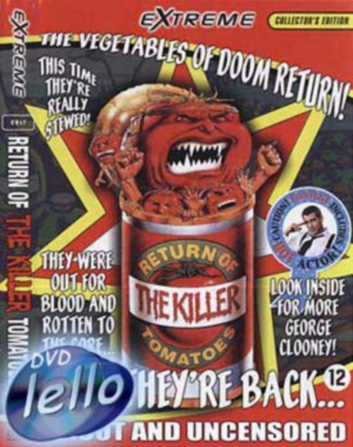 Return of the Killer Tomatoes (1988 Michael Villani) NL igs, Cd's en Dvd's, Dvd's | Komedie, Ophalen of Verzenden