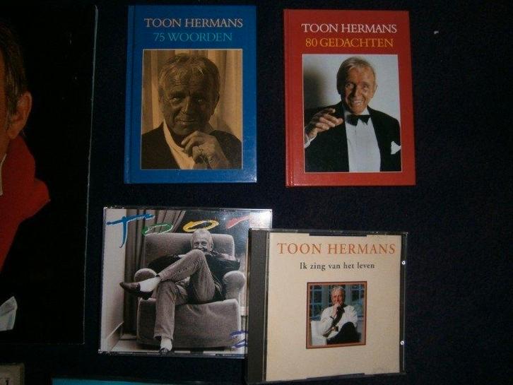 Toon Hermans spulletjes : cd's cassettes singles boekjes VHS, Verzamelen, Muziek, Artiesten en Beroemdheden, Gebruikt, Cd of Plaat