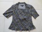 Edgar Vos blouse, maat 36 /38, Zo goed als nieuw, Maat 36 (S), Grijs, Edgar Vos