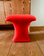 Vintage rode Mushroom poef - kruk Clemens Claessen, Ophalen, Gebruikt, Overige materialen