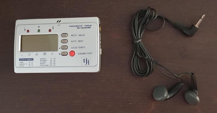Chromatic Tuner / Metronome + IN-EAR; Trevor James 5MT, Muziek en Instrumenten, Instrumenten | Toebehoren, Nieuw, Ophalen of Verzenden