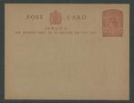JAMAICA 1956 1d. roodbruin op grijs-buff Postcard, H&G: 38, Verzenden, Postfris, Midden-Amerika