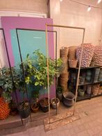 3 metalen roomdivider / etalagewand frames, Ophalen, Gebruikt