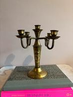 Vintage messing kandelaar, Antiek en Kunst, Verzenden, Koper of Brons
