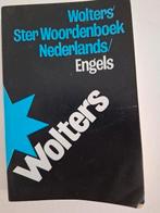Wolters Ster Woordenboek Nederlands/Engels, Ophalen of Verzenden, Zo goed als nieuw, Koenen of Wolters, Engels