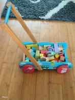 Loop blokkenkar, Ophalen, Gebruikt