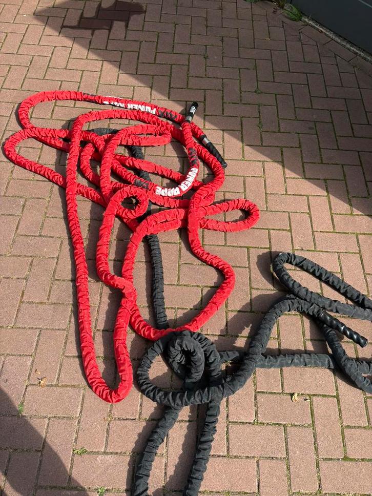 Hyrox Sled Pull Touwen – Zo goed als nieuw, Sport en Fitness, Fitnessmaterialen, Ophalen of Verzenden