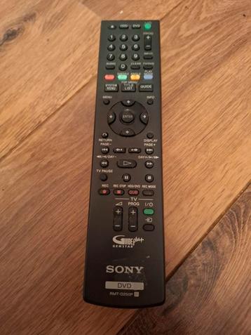 Sony afstandsbediening rmt d250p beschikbaar voor biedingen