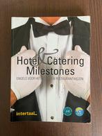 Hotel Catering Milestones ISBN 978 94 6030 3227, Overige niveaus, Ophalen of Verzenden, Zo goed als nieuw, Overige vakken