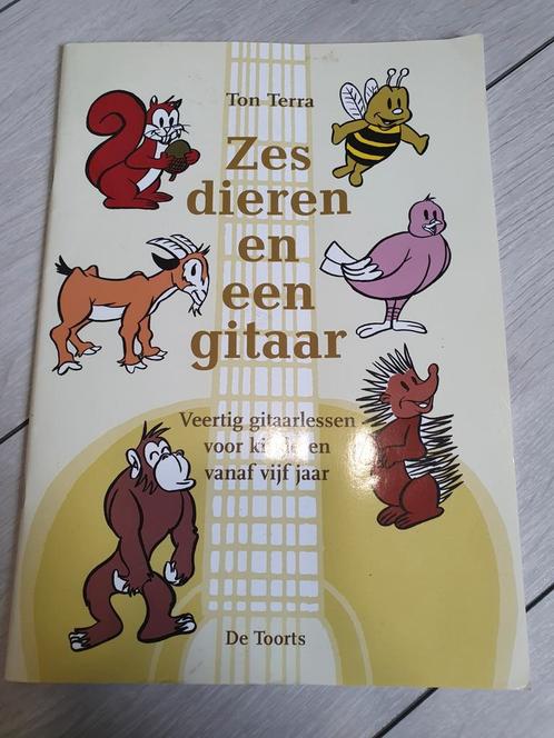 Zes dieren en een gitaar - Gitaarles voor kinderen, Boeken, Muziek, Gelezen, Instrument, Ophalen