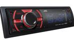 Autoradio JVC K-DX40 metUSB&AUX&VAR.VERLICHTING&DOOS&boekjes, Ophalen of Verzenden, Zo goed als nieuw