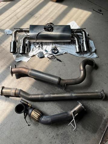 Catback en downpipe golf 7r uitlaatsysteem beschikbaar voor biedingen