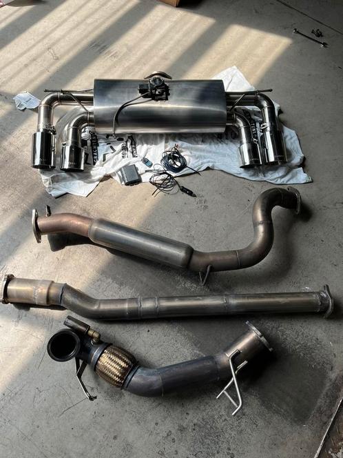 Catback en downpipe golf 7r uitlaatsysteem, Auto-onderdelen, Uitlaatsystemen, Nieuw, Ophalen