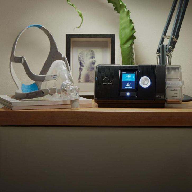 Cpap Apap apneu snurkapperaat Resmed airsense snurken, Diversen, Verpleegmiddelen, Zo goed als nieuw, Ophalen