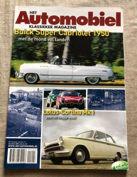 Automobiel: Lotus Cortina Mk1, Buick Super Cabriolet, Boeken, Auto's | Folders en Tijdschriften, Zo goed als nieuw, Algemeen, Ophalen of Verzenden