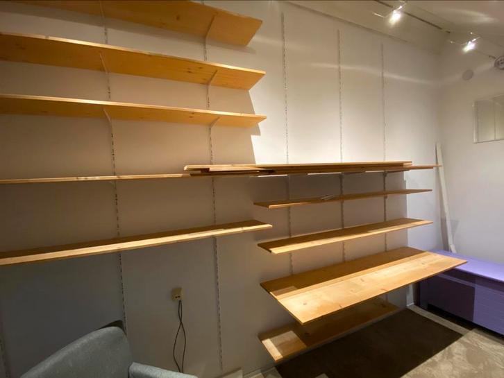 Timmerpanelen vuren incl ophangsysteem / planken, Doe-het-zelf en Verbouw, Hout en Planken, Plank, Overige houtsoorten, 200 tot 250 cm