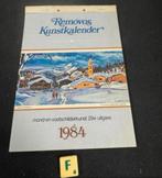 Removos.  1984 Kunstkalender. €1,99, Ophalen of Verzenden, Zo goed als nieuw, Kunst, Removos
