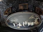 Chineese salon tafel met bijbehorende tafeltjes, Antiek en Kunst, Antiek | Porselein, Ophalen