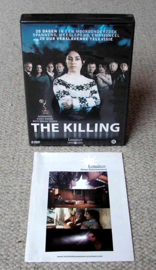 The Killing Seizoen 1 5DVD set 20 uur spanning 2007 ZGAN, Cd's en Dvd's, Dvd's | Tv en Series, Zo goed als nieuw, Thriller, Vanaf 12 jaar