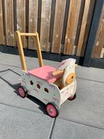 Houten Loopwagen Schaap, Ophalen, Gebruikt, Losse stenen, Duplo