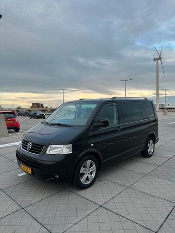 VOLKSWAGEN TRANSPORTER 2.5 TDI DC 60TH LEER CRUISE AIRCO NAP beschikbaar voor biedingen