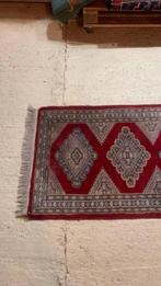 TM39 Perzisch handgeknoopt tapijt loper 153/64 rood blauw, Antiek en Kunst, Antiek | Kleden en Textiel, Ophalen of Verzenden