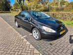 Peugeot 307 2.0 16V CC AUTOMAAT 2004 Zwart, Auto's, Peugeot, 4 cilinders, Cabriolet, 4 stoelen, Zwart