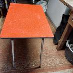 tafel formica blad circa 59 cm x circa 89 cm, Huis en Inrichting, Tafels | Salontafels, 50 tot 100 cm, Overige materialen, Gebruikt