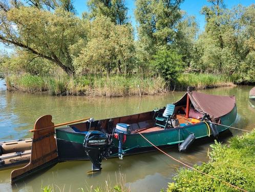 ZALM DRIJVER  Jochem Smit 9.m, Watersport en Boten, Platbodems, Gebruikt, 6 tot 9 meter, Staal, Benzine, Ophalen
