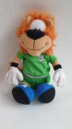 Loeki de Leeuw knuffel, voetbal outfit groen, 34 cm. S35, Kinderen en Baby's, Speelgoed | Knuffels en Pluche, Overige typen, Gebruikt