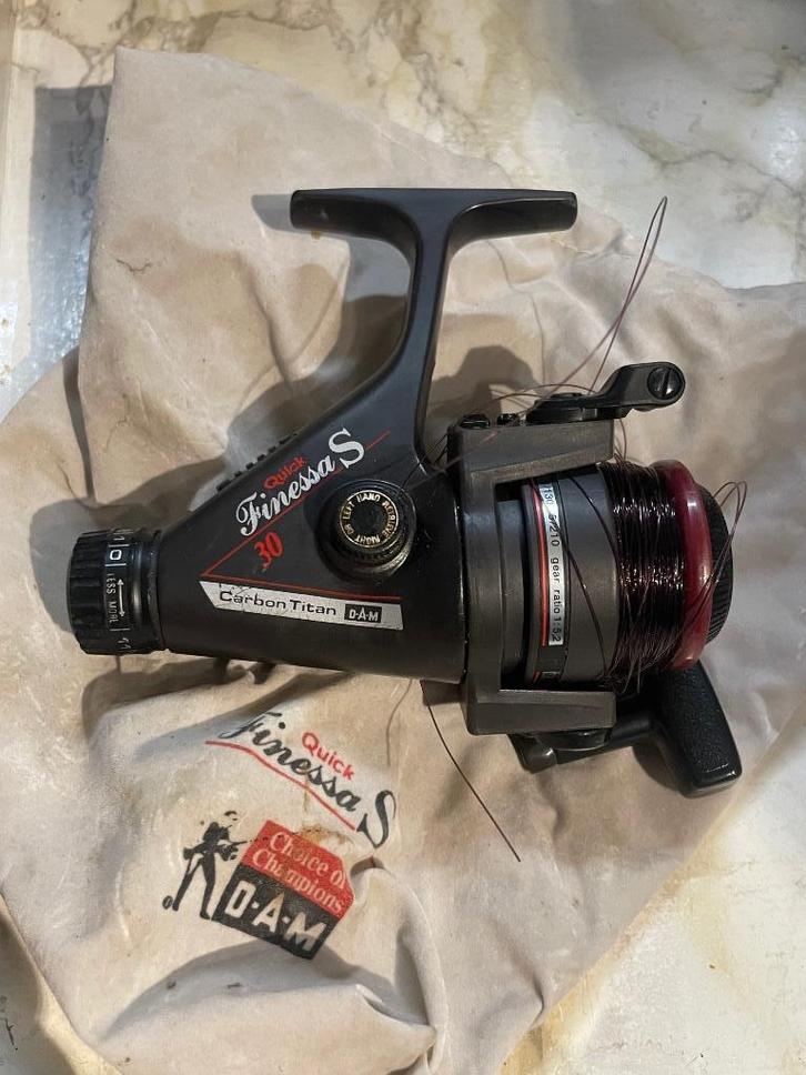 Finesse S30 Carbon Titan vis molen, Watersport en Boten, Hengelsport | Algemeen, Gebruikt, Molen, Ophalen of Verzenden