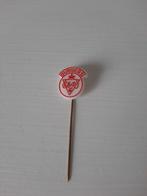 Burgers ENR Rijwielen Rood Wit Kunststof Speldje, Ophalen of Verzenden, Zo goed als nieuw, Overige onderwerpen, Speldje of Pin