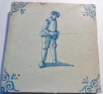 Prachtige 17e eeuwse AMBACHT tegel met afb. van TOUWSLAGER!, Antiek en Kunst, Ophalen of Verzenden